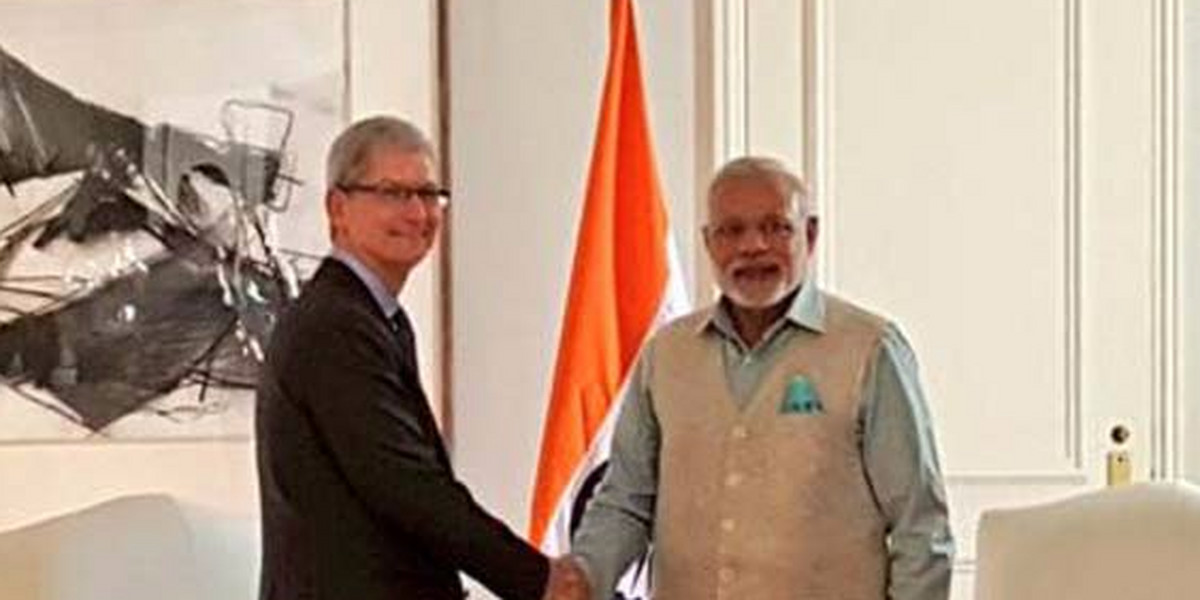 This is the plan for Tim Cook's big trip to India