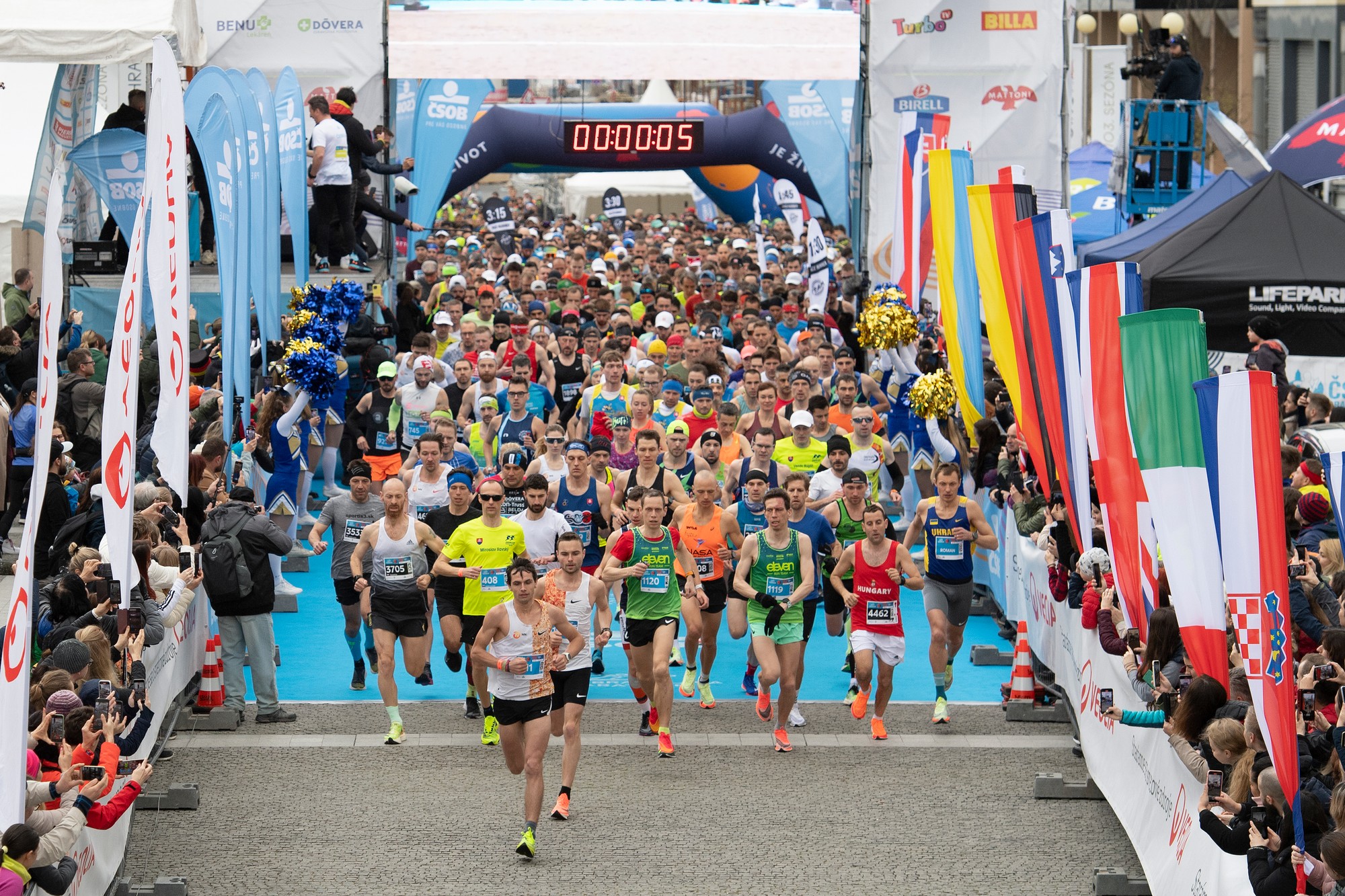 ČSOB Bratislava Marathon v nedeľu 2. apríla 2023 v Bratislave.