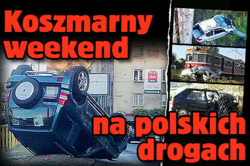 Koszmarny weekend na polskich drogach. FOTO