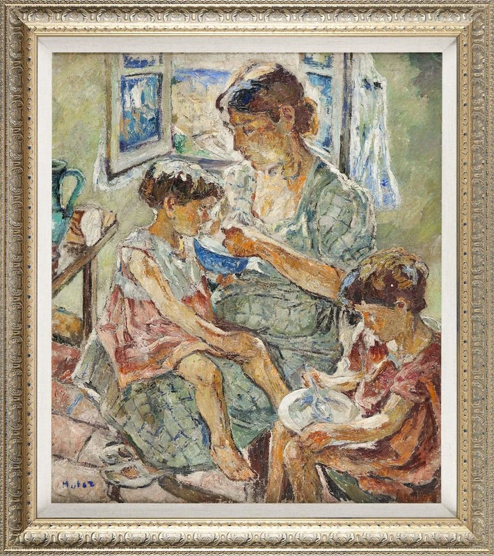 Mela Muter, „Macierzyństwo”, ok. 1920 r., olej/płótno, 84 x 73 cm, fot. DESA Unicum 