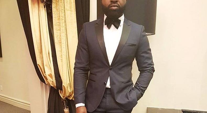 Bismark Adomako looking dapper