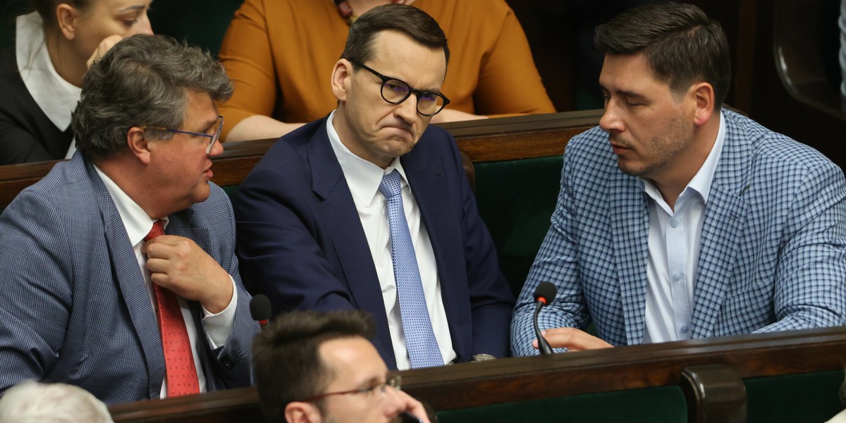 Premier Mateusz Morawiecki w Sejmie