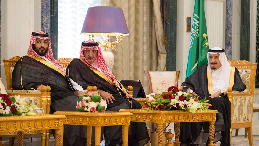 Kralj Salman, Mohamed bin Najef i Mohamed bin Salman