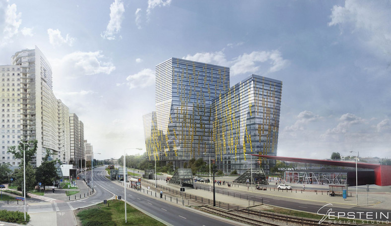 Modernizacja Dworca Gdańskiego w Warszawie -  koncepcja Penty (wizualizacja)