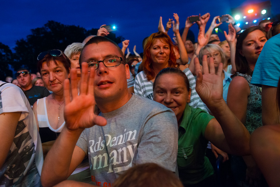 Ostróda 2014 - 19. Festiwal Muzyki Tanecznej - zdjęcia publiczności