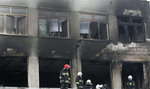 Pożar szkoły w Pruszkowie. FOTO
