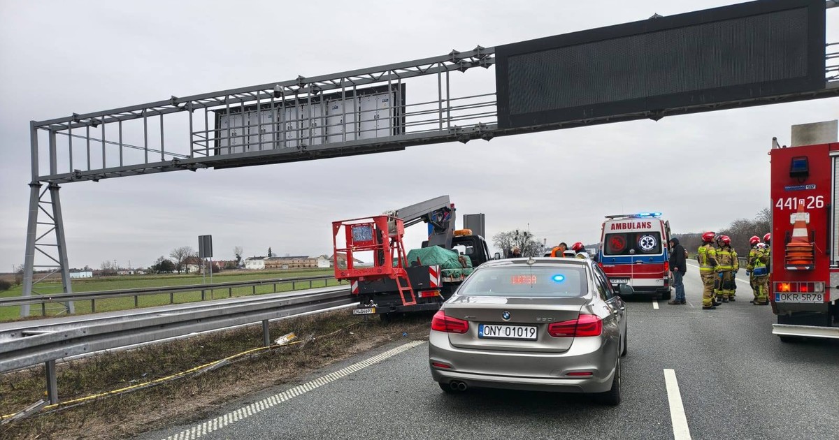 Wypadek na A4
