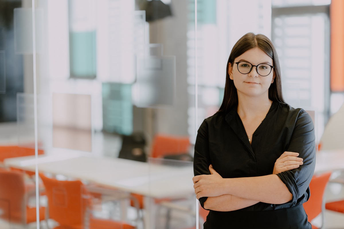 Magda Barszcz, specjalista ds. prawnych Dział obsługi inwestora, Krakowski Park Technologiczny