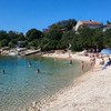 Plaža na Jadranu - ilustracija