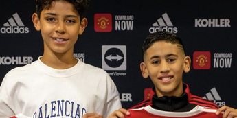 Cristiano Ronaldo's 11-year-old son officially joins Manchester