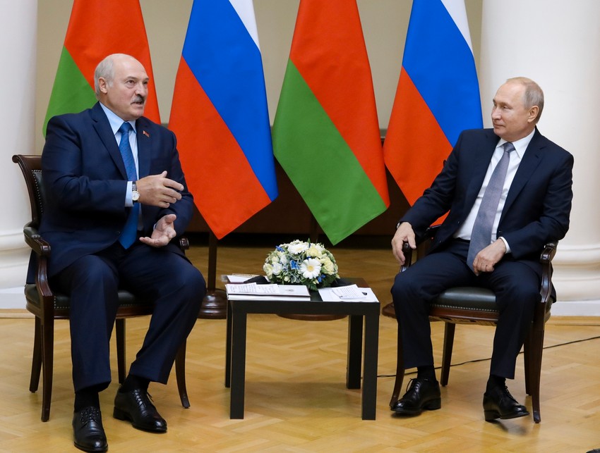 Vladimir Putin i Aleksandar Lukašenko