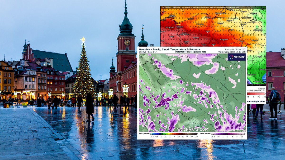 Pogoda na święta zaskoczy? Szykuje się prawdziwa karuzela pogodowa