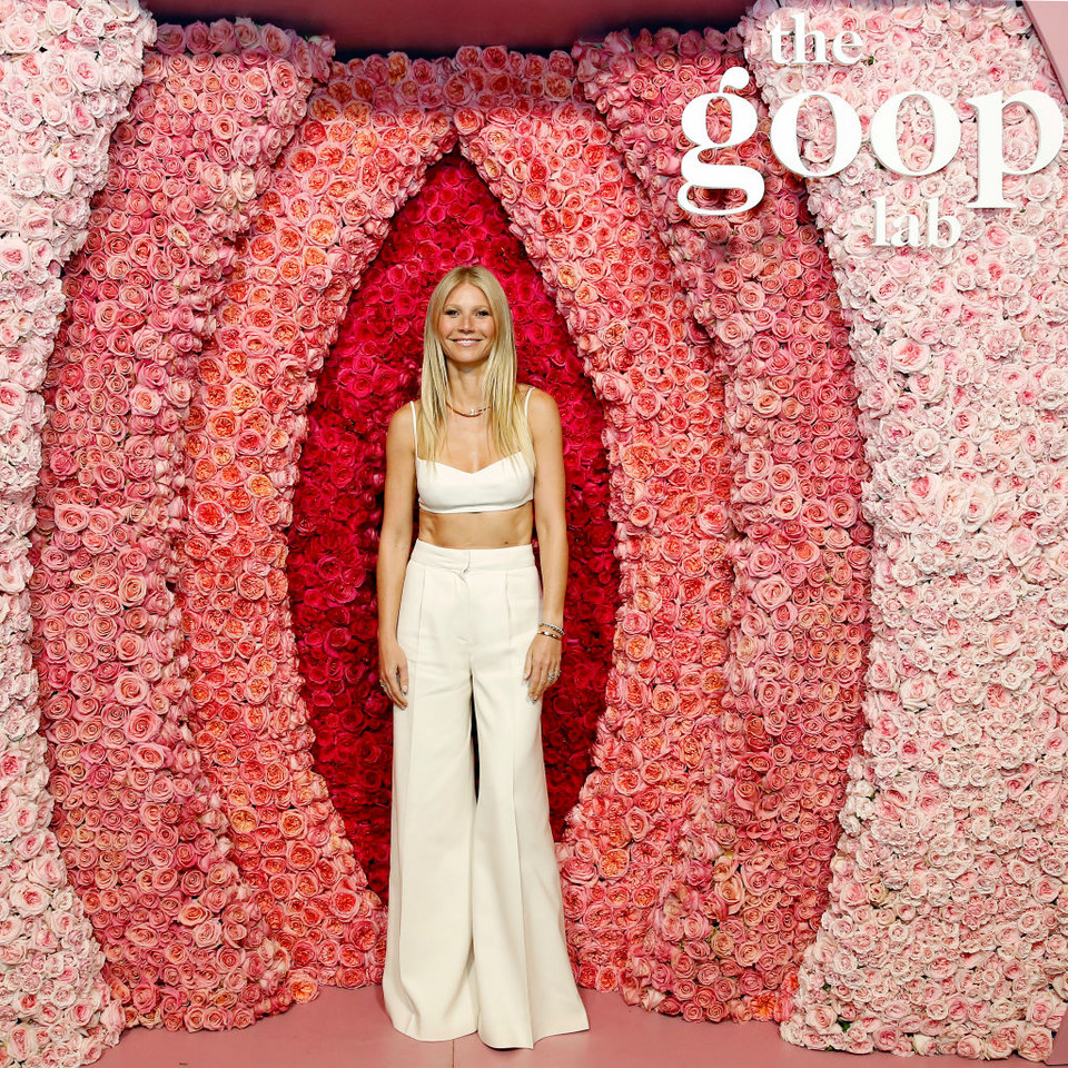 2020 r. Gwyneth Paltrow promuje swoją markę goop