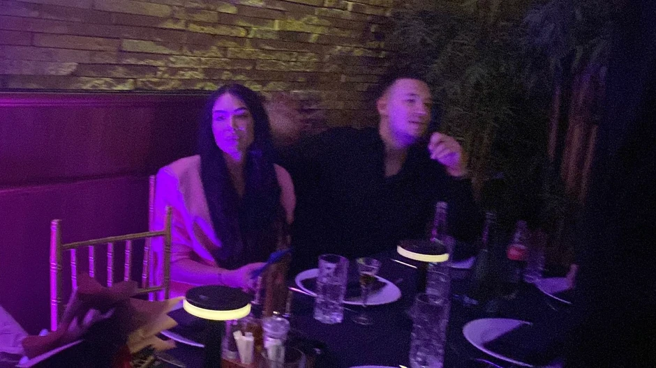 Uroš Živković sa novom devojkom