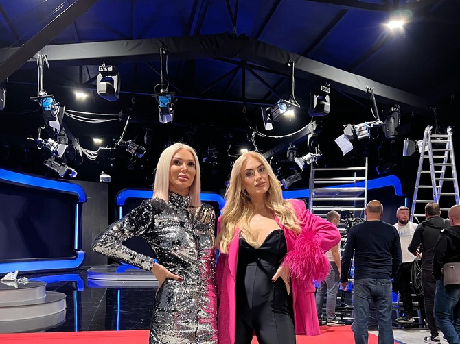 Ena Luna i Jasmina Šupeljak u emisiji "Blic žena studio"