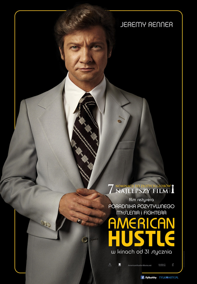 "American Hustle" - plakat