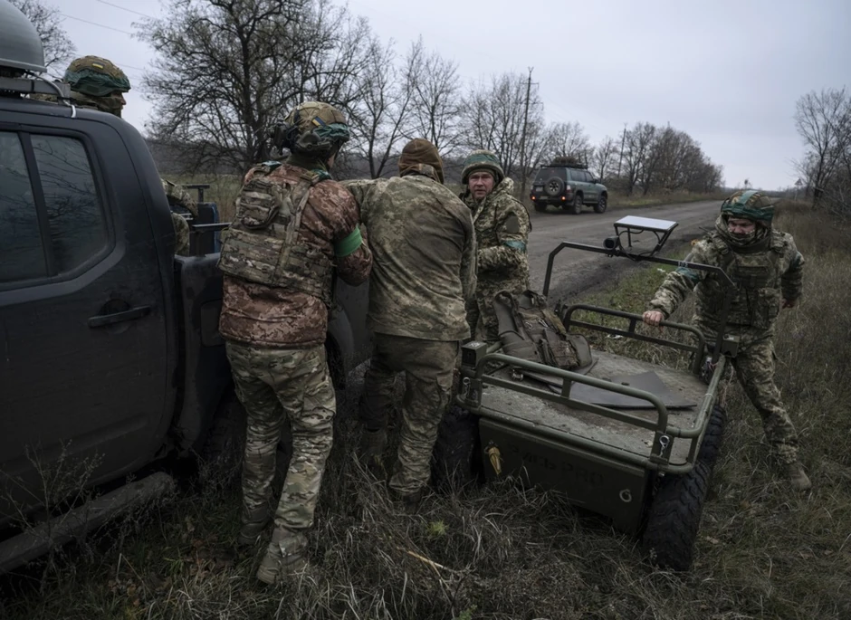 Ukrajinska vojska u Kostajntinivki u Donjecku 11. novembra