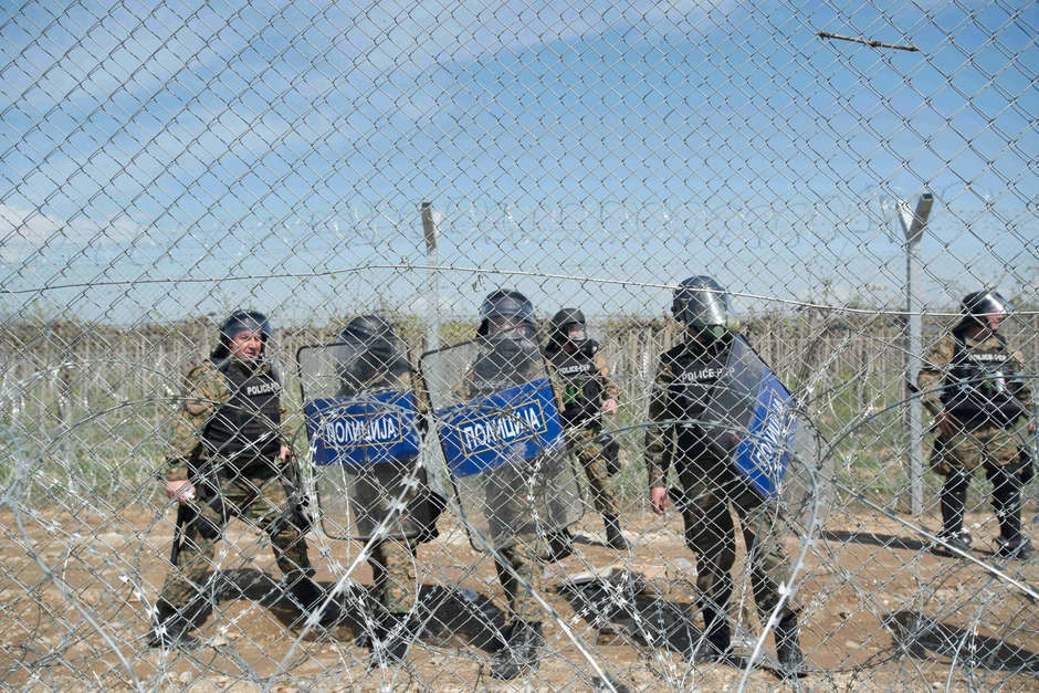 Makedonska policija spremna da odbije izbeglice