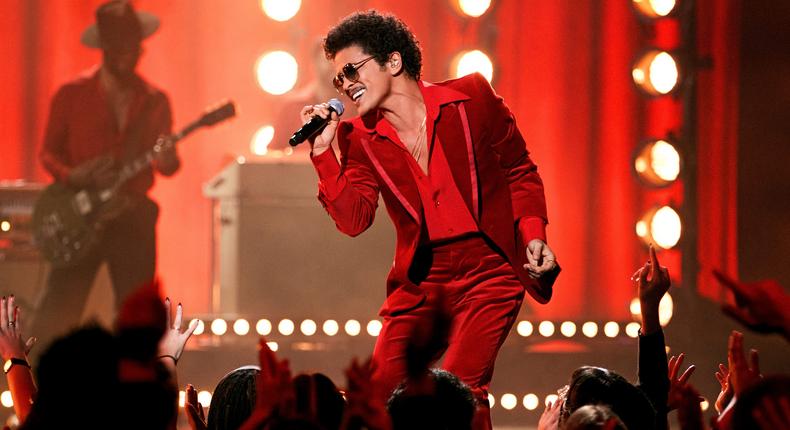 Bruno Mars.[Getty Images/John Esparza]