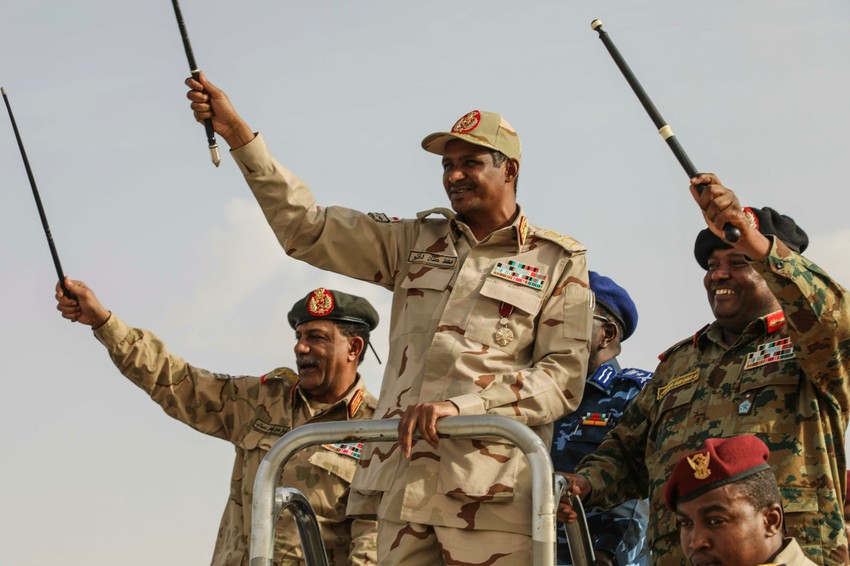 General Mohamed Hamdan Dagalo u vilajetu Nil u Sudanu 13. jula 2019.