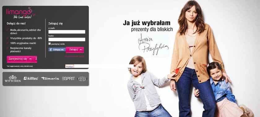 Anna Przybylska w reklamowej sesji zdjęciowej