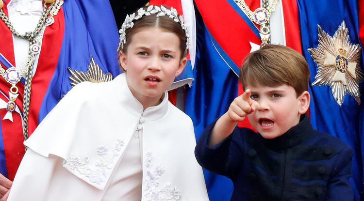 Ezért ilyen felszabadult a kis Lajos herceg Fotó: Getty Images