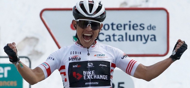 Kolarskie ściganie dookoła Katalonii: Chaves wygrał etap, Adam Yates wciąż liderem