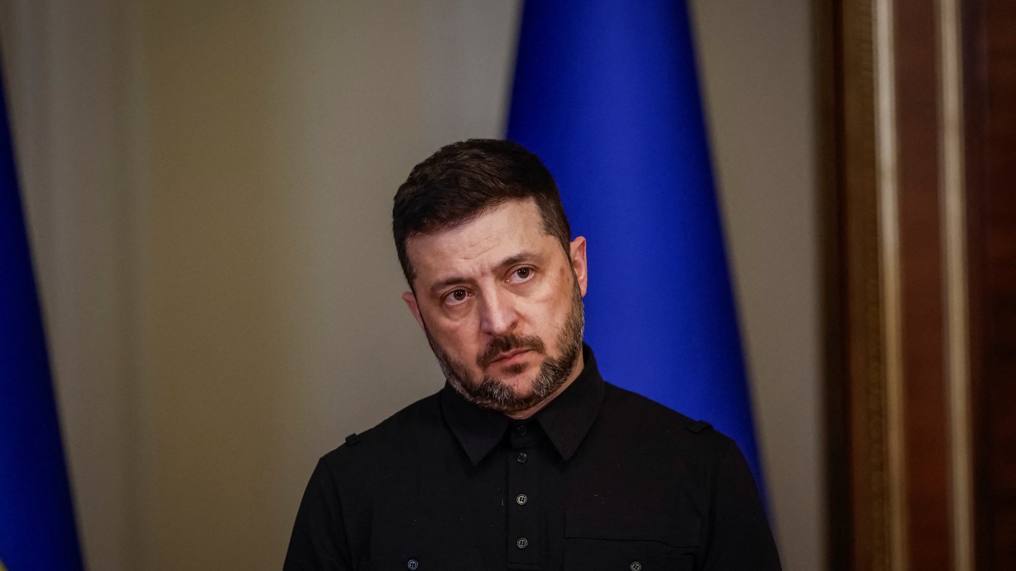 Ukrajinský prezident Volodymyr Zelenskyj.