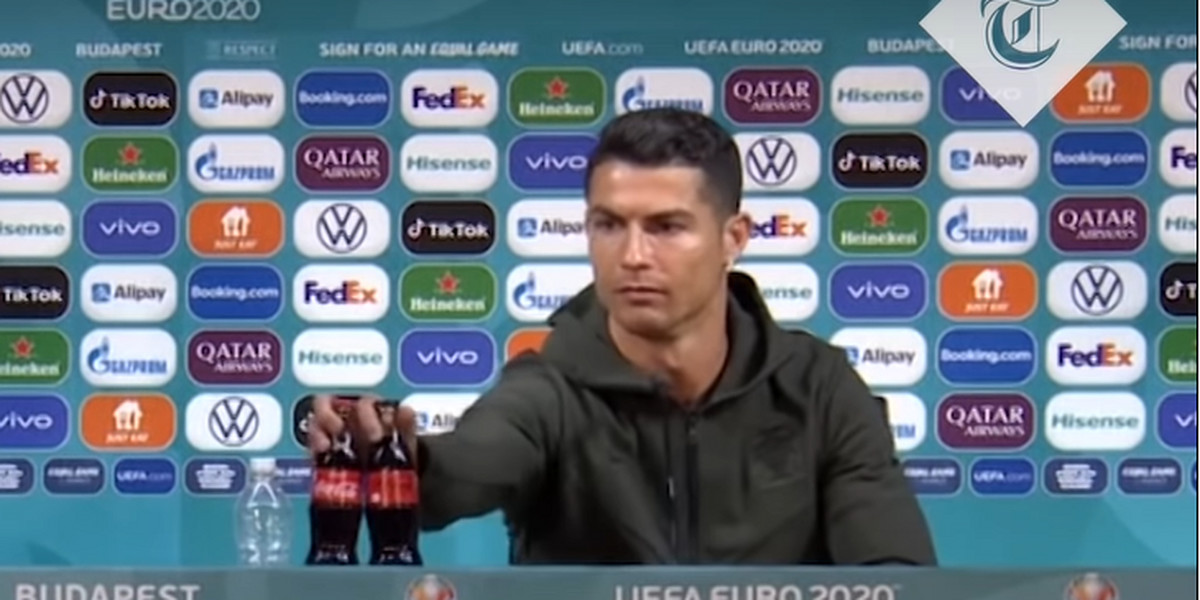 Cristiano Ronaldo zanim strzelił dwie bramki Węgrom, zaszokował również na przedmeczowej konferencji prasowej.