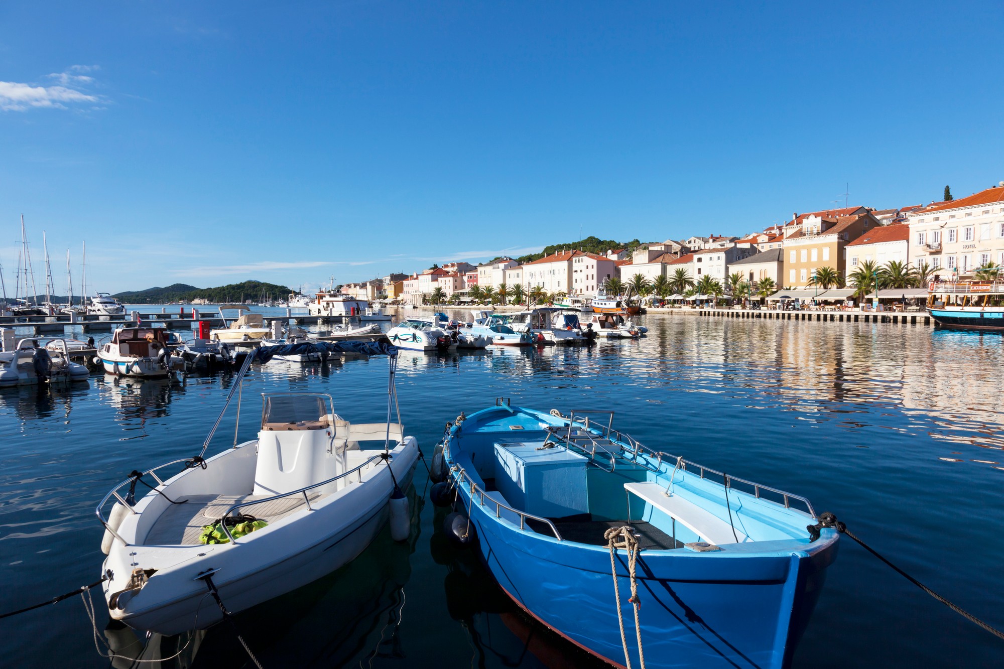 Chorvátske mesto Mali Lošinj (ilustračné foto).