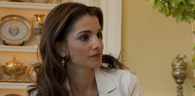 Królowa Rania Al Abdullah - 40 lat, autor: Biały Dom, licencja: public domain