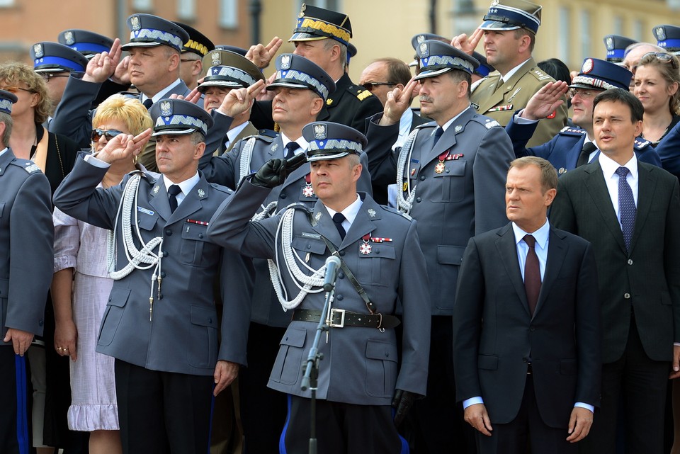 WARSZAWA ŚWIĘTO POLICJI OBCHODY