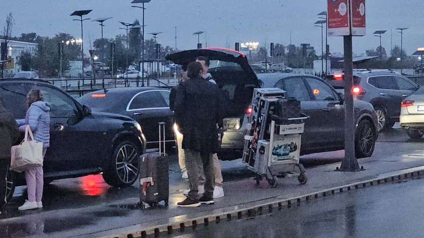 Željko Šašić na aerodromu