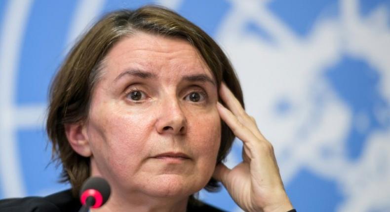 Head of the International, Impartial and Independent Mechanism for Syria crimes, French judge Catherine Marchi-Uhel