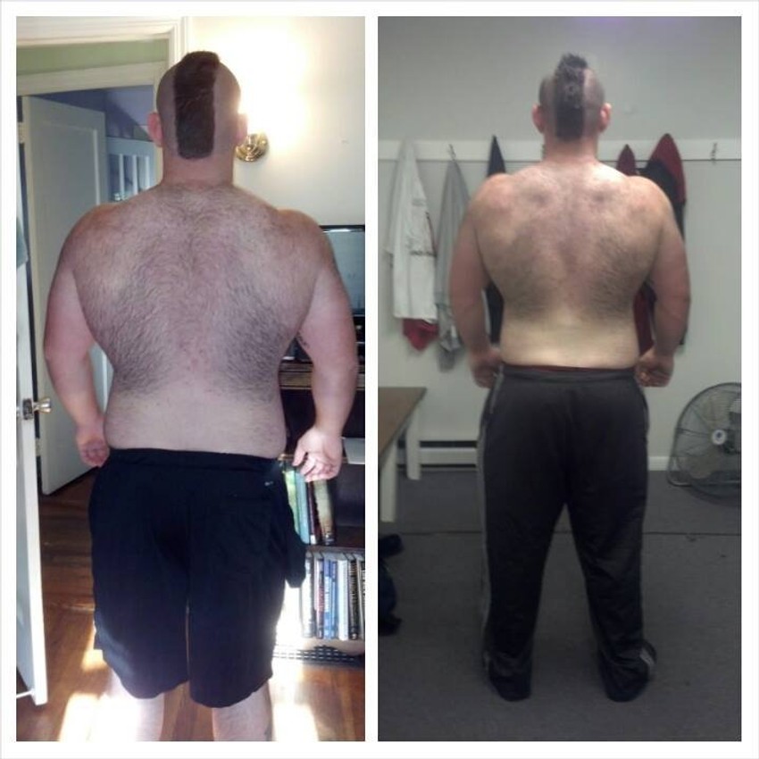 Muževna leđa snagatora