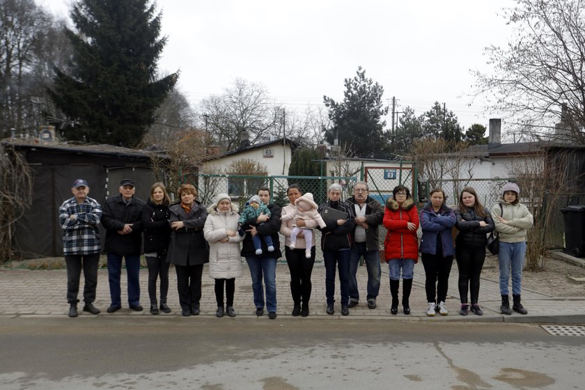 Mieszkańcy domów przy Kolonii Ochota i Kolonii Jordana