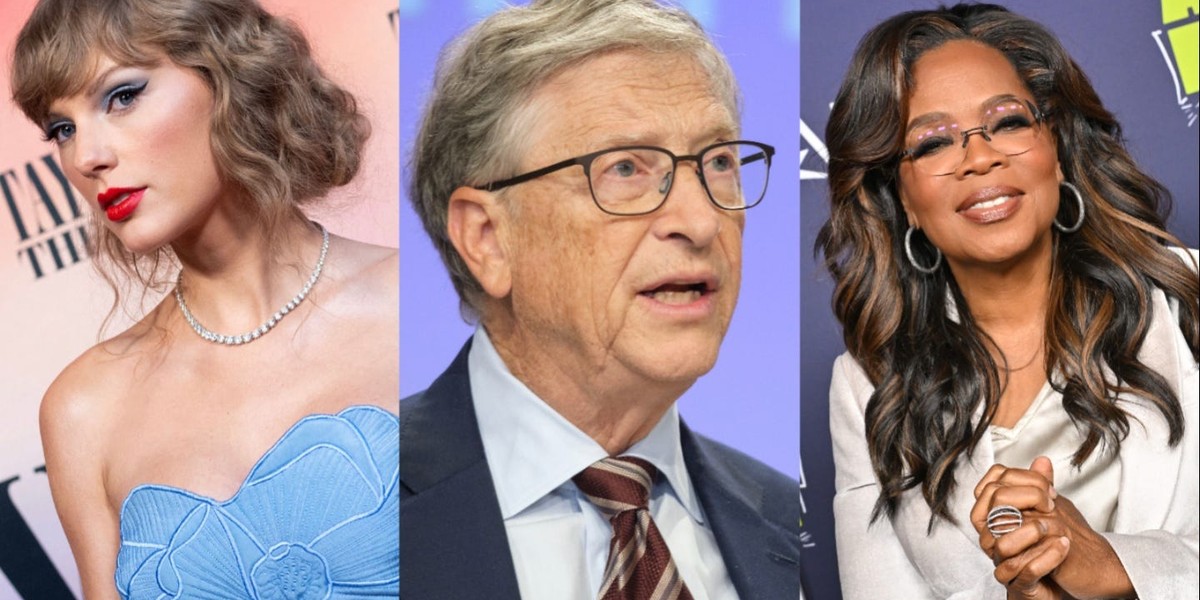 Młodzi ludzie nie zapomnieli o niektórych osobach odpowiedzialnych za dzisiejszą technologię, takich jak Bill Gates, ale szukają także inspiracji finansowych u artystów takich jak Taylor Swift i Oprah Winfrey.