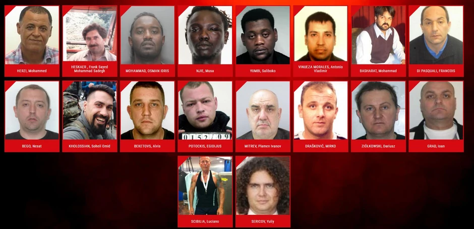 Najtraženiji silovatelji Evrope