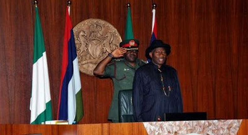 President Goodluck Jonathan holds final FEC meeting