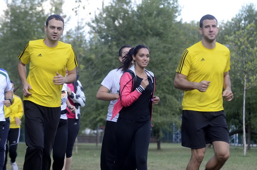 Ivana Maksimović trčala je na prethodnom RUN and FUN treningu