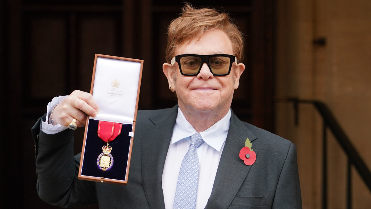 Elton John otrzymał Order Towarzyszy Honoru