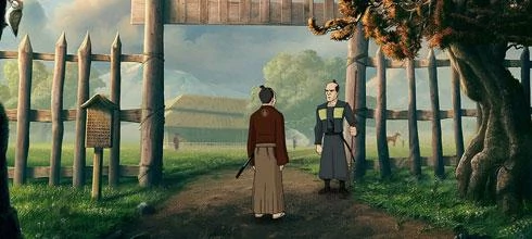 Screen z gry "Once Upon a Time in Japan: Earth"