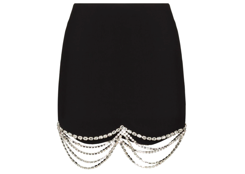 Dazugehöriger Rock ebenfalls von Area für 854 Franken, via Farfetch.