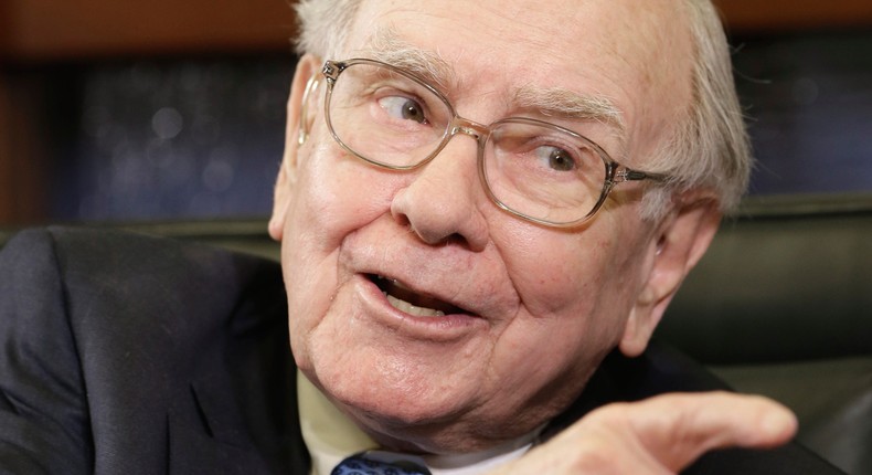 Warren Buffett.AP