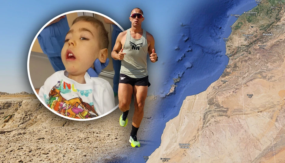 Marko Nikolić pretrčao je marokansku pustinju i sakupio novac za lečenje dečaka Maksima  
