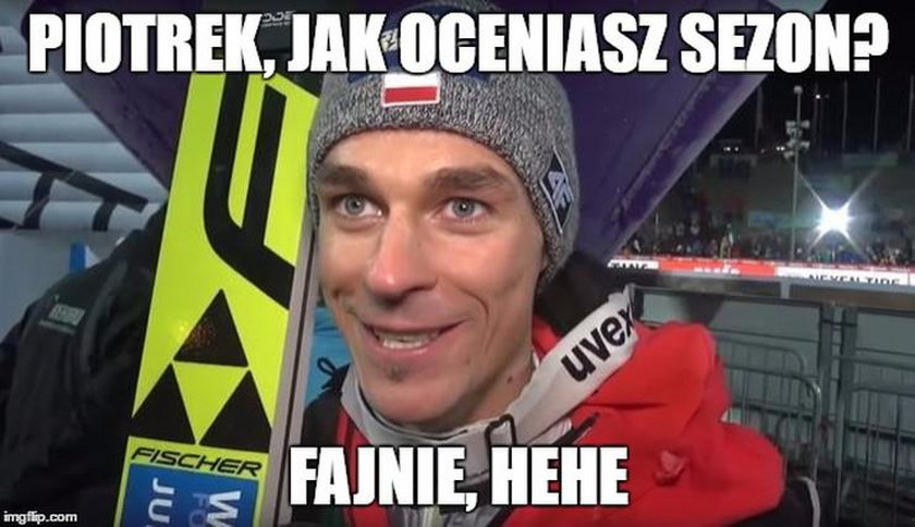 PŚ w Planicy: Kamil Stoch i spółka skończyli sezon. Zobacz MEMY!