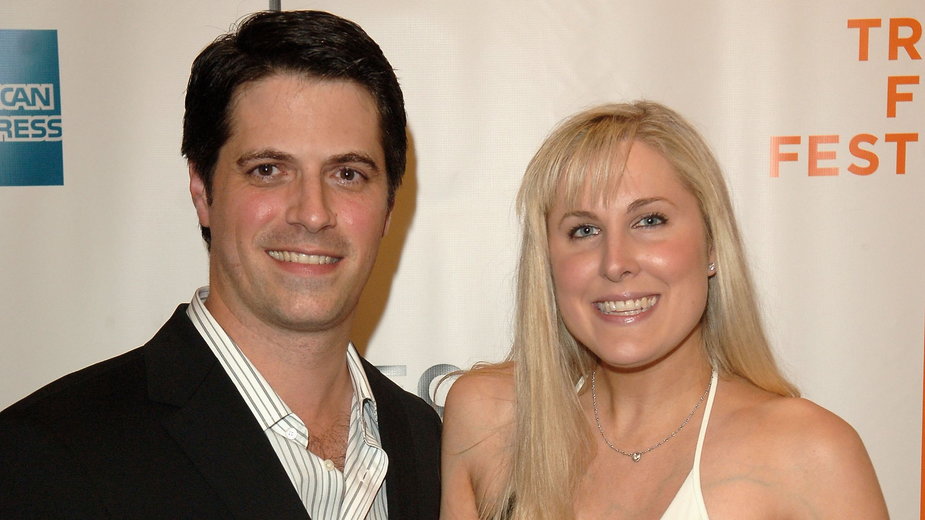 Nick Guthe z żoną Heidi Ferrer