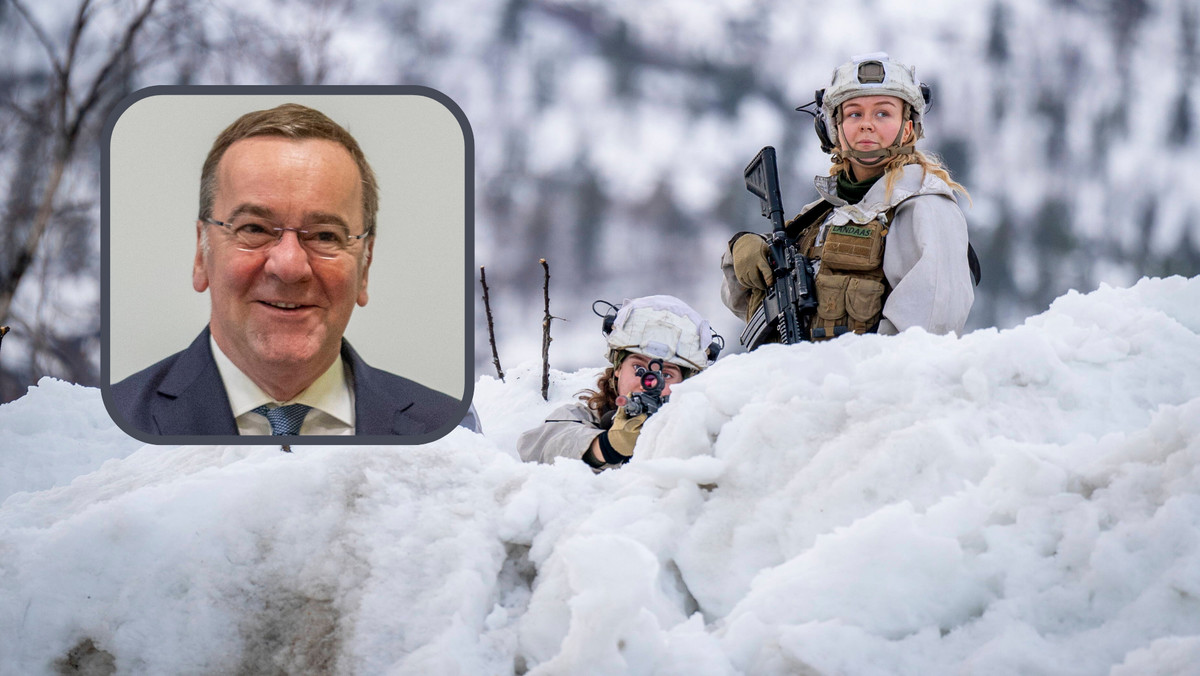 Niemiecki minister obrony podziwia żołnierzy w Norwegii i Szwecji