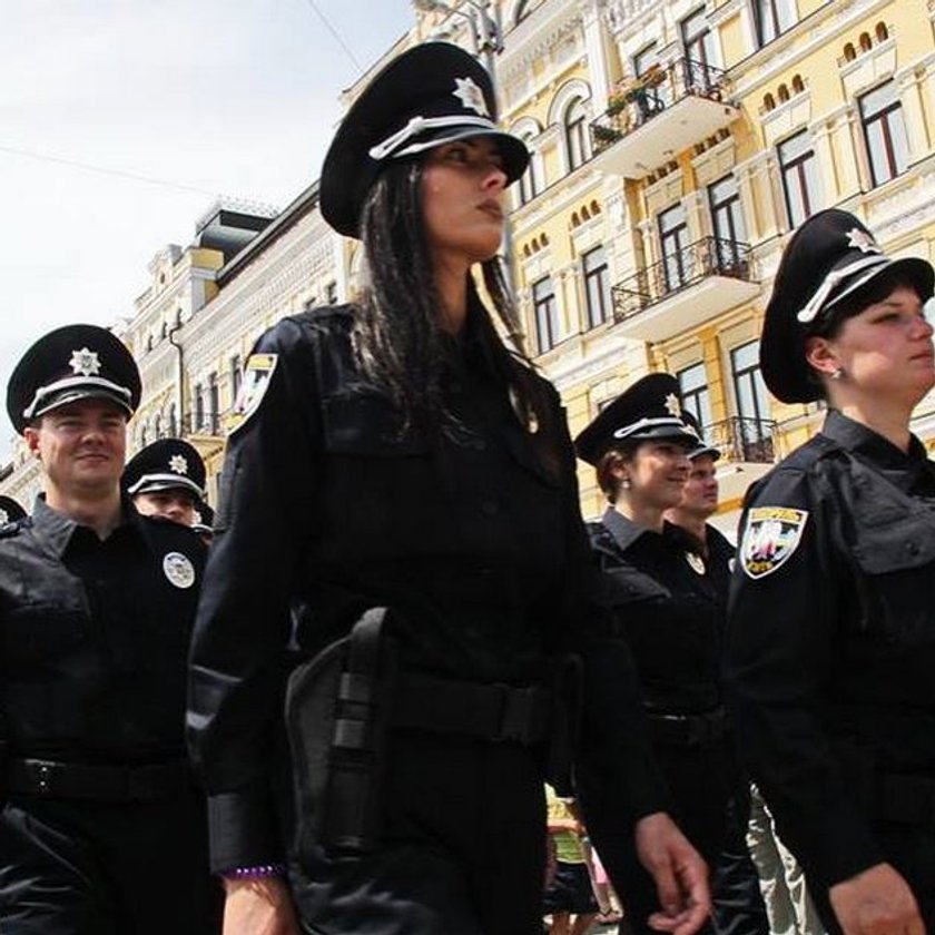 Ukraińska milicja zamieniła się na policję