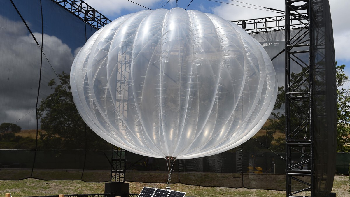 Googles Internet-Ballon ''Project Loon''